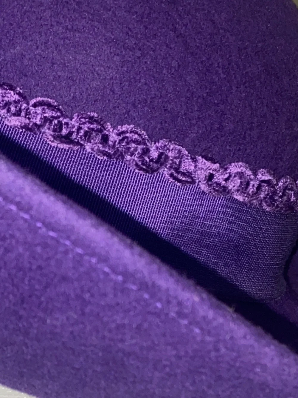 Pretty Purple Dress Hat / Church Hat by Miss Bierner